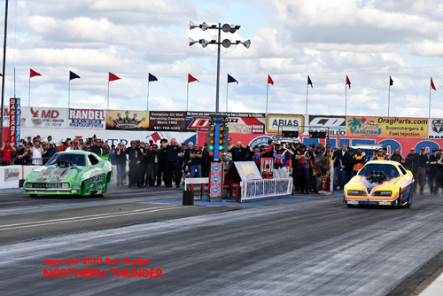 Bobby Cottrell - 'Bardahl Special' (left) 
- Jeff Arend - 'California Hustler' (right)